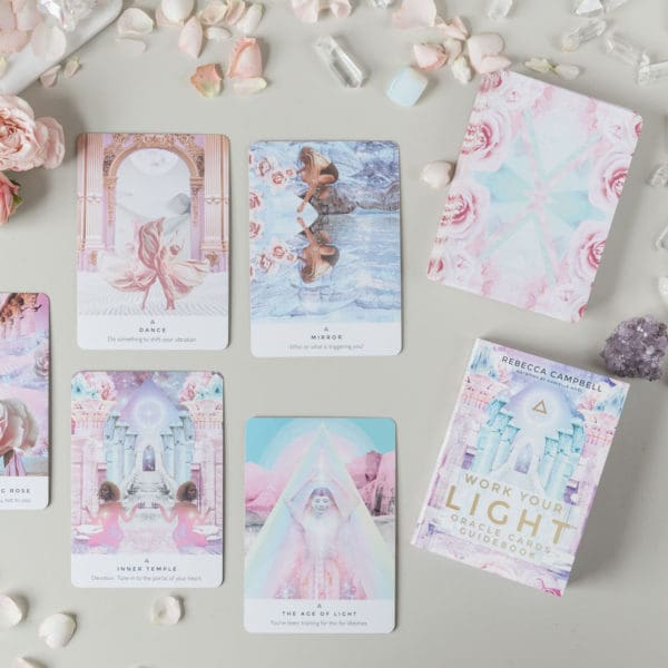 work your light oracle cards you're already doing it